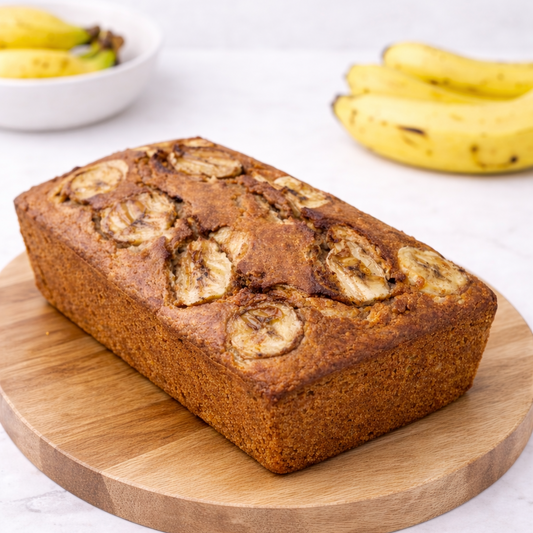 Banana bread sin azúcar para bebes