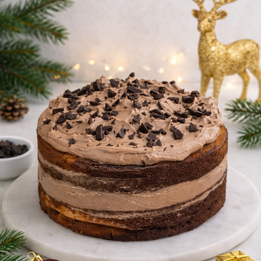 Tarta de chocolate sin azúcar