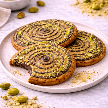 Galletas de pistacho saludable